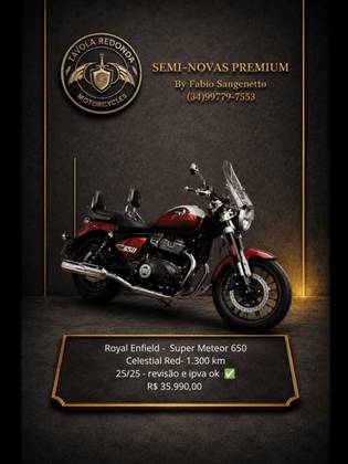 ROYAL ENFIELD METEOR 650 CELESTIAL ROYAL ENFIELD METEOR 650 CELESTIAL